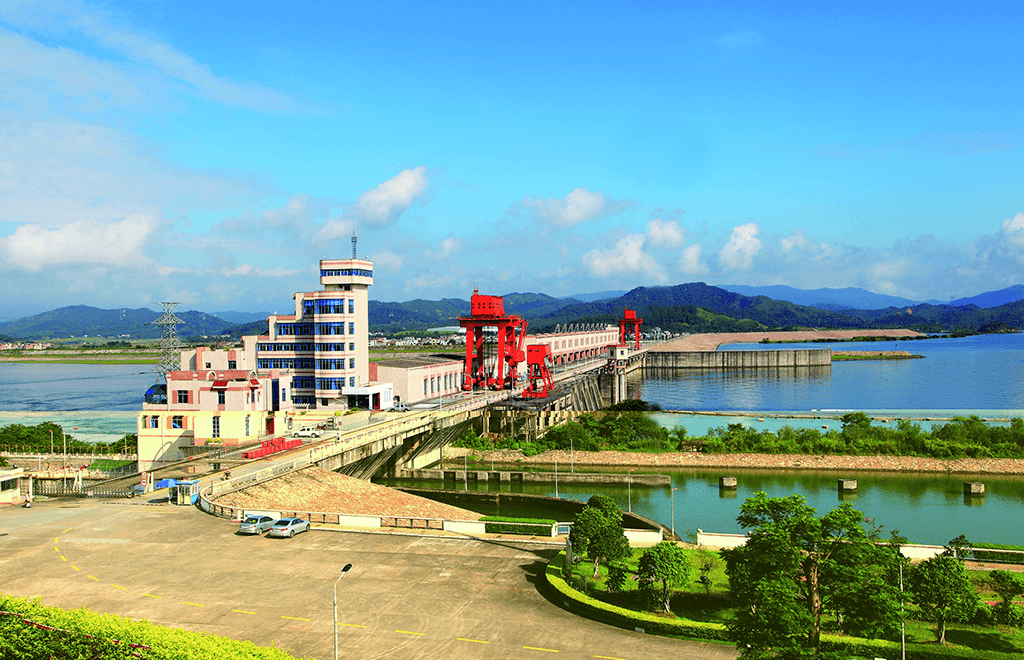 飞来峡水利枢纽