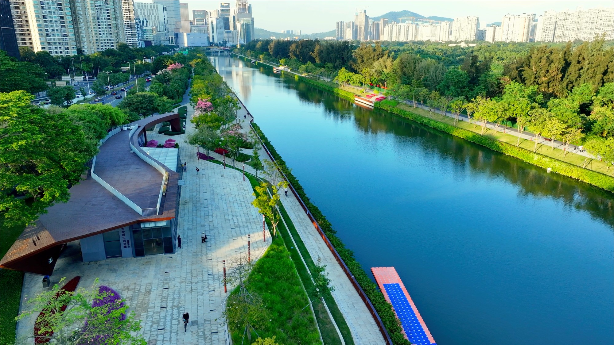 深圳市大沙河省级水利风景区——大沙河人文走廊